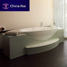 Professional bathtub SANOSPAcontemporaryhydromassageceramic
