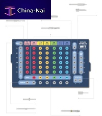 Dental implant surgery instrument kit dental surgery