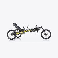 Crank-propelled recumbent trike KETTWIESEL CROSSelectricadultfolding