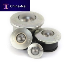 Steel ball transfer unit for heavy loads