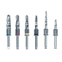 Dental implantology drill bit customize-1for implant osteotomystainless steeltitanium alloy