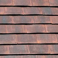 Plain roof tile ACME DOUBLE CAMBERflatdoubleclay