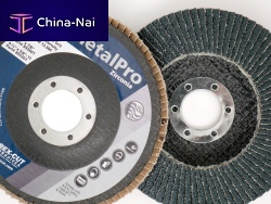 Zirconium flap disc MetalProfor stainless steelfinishing