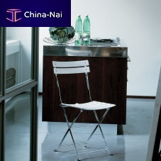 Contemporary chair CELESTINAindoorleathernylon
