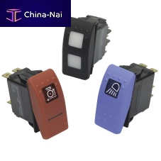 Rocker switch V seriessingle-polebipolarIP68