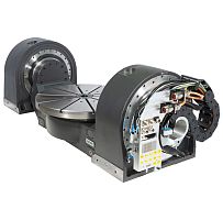 Motor-driven rotary table ZASGverticalfor machine tools5-axis