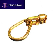 L track tie-down fitting FS 2000 APringfor air cargodouble-stud