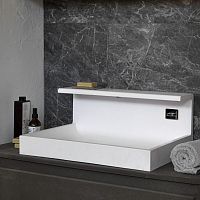 Countertop washbasin JP SOLID SURFACESolid Surfacewith mixer taphandmade