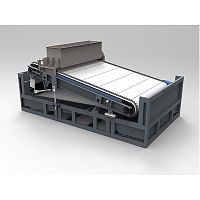 Wet separator LJDCpermanent magnetbeltfor bulk materials
