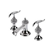 Double-handle washbasin mixer tap BIRDS OF PARADISEbidetcountertopmetal