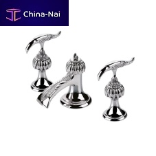 Double-handle washbasin mixer tap BIRDS OF PARADISEbidetcountertopmetal