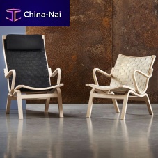 Scandinavian design armchair ALBERTfabricbeechoak