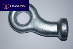 Container lashing hook H-20/50for shipselephant footwith eye