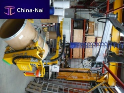 Barrel manipulator X064electricwith clamping systemfor emptying