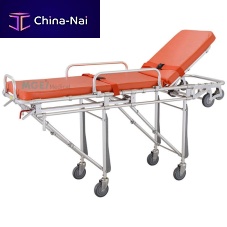 Patient transfer stretcher trolley MGE-ST-12for ambulancesmanualwith adjustable backrest