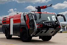 Airport fire truck TITAN T26-650fast intervention4x4with telescopic water cannon