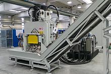 Electric shear for scrap metalguillotineautomatic