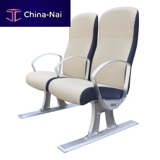 Passenger ship seat Coralwith armrests2-person