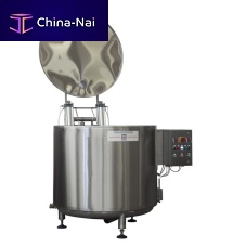 Steam industrial cooker batchfor meatsingle-tank