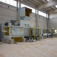 Horizontal baling press PC100front-loadingfor cardboardfor paper