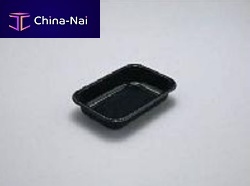 Aircraft cabin meal tray plastic