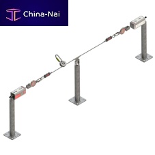 Horizontal lifeline fall-arrestfor working at height