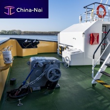 Ship winch anchormooringelectric drive