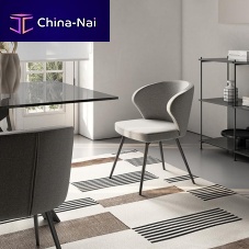 Contemporary chair DAFNEindoorfabricleather