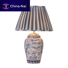 Table lamp FAUNAceramictraditionalcorded