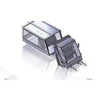Mobile waste compactor