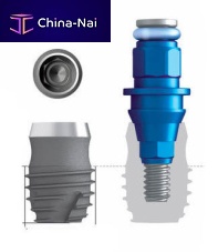 Titanium dental implant INNO SLA-SH conicalinternal hexagonanatomical