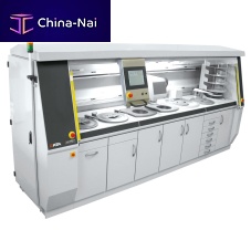 Metalographic laboratory grinding polishing machine QPOL 300 BOTmetallographic samplefor sample preparation