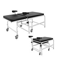 Mechanical delivery chair HO-D103-2on casterswith footrest