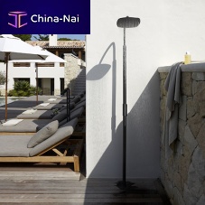 Multi-function outdoor shower woodenstainless steelhome
