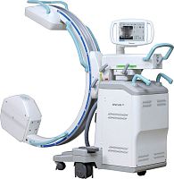 Mobile C-arm OSCAR 15with flat panel detectorwith integrated video monitor