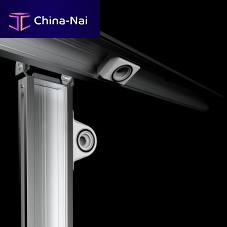 Rail system profile SL-RCA180cast aluminumwith symmetrical sectionfor wall