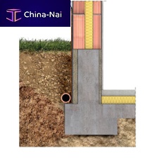 Thermal insulation THERMAL BRIDGESwood woolpanelfoundation