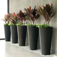 Plastic plant pot BLEEKERroundconicalvertical