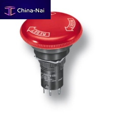 Mushroom switch A165E seriessingle-polesnap-insafety
