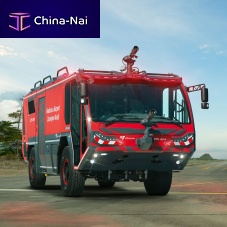 4x4 fire truck for airportfast interventionwith telescopic water cannon