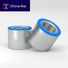 Cylindrical nut 3A SNW seriesstainless steelthreadedhygienic