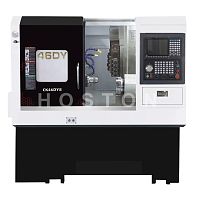 CNC lathe CK46DY8horizontal3-axisinclined bed