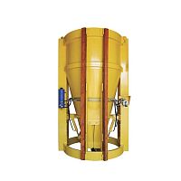 Concrete mixing bucket