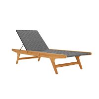 Contemporary sun lounger JUUL SUNBEDwoodengardenpool