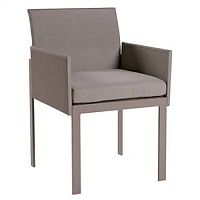Boat chair KONFY | KONF4contemporaryfabricaluminum base
