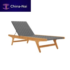 Contemporary sun lounger JUUL SUNBEDwoodengardenpool