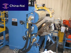 Sheet extrusion line flat-filmfor thermoplastics