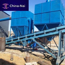 Dry dust extractor cyclone