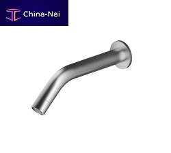 Stainless steel washbasin spout AC977wall-mounted