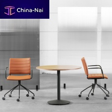 Contemporary chair SPIRAindoorfabricleather